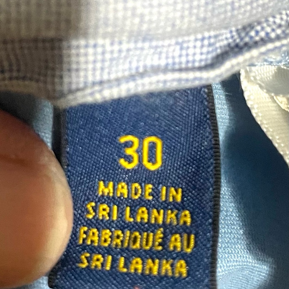 POLO RALPH LAUREN Classic-Fit Chino Short Men's Size 30 Blue - Picture 5 of 5